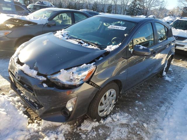 JTDKDTB31F1089036 - 2015 TOYOTA PRIUS C GRAY photo 1