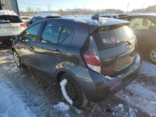 JTDKDTB31F1089036 - 2015 TOYOTA PRIUS C GRAY photo 2