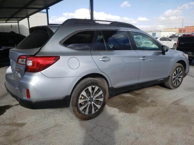 4S4BSBLC9F3276572 - 2015 SUBARU OUTBACK 2.5I LIMITED SILVER photo 3