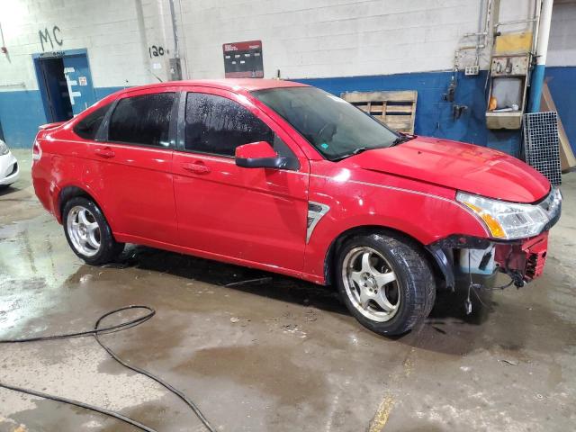 1FAHP35N18W195027 - 2008 FORD FOCUS SE RED photo 4