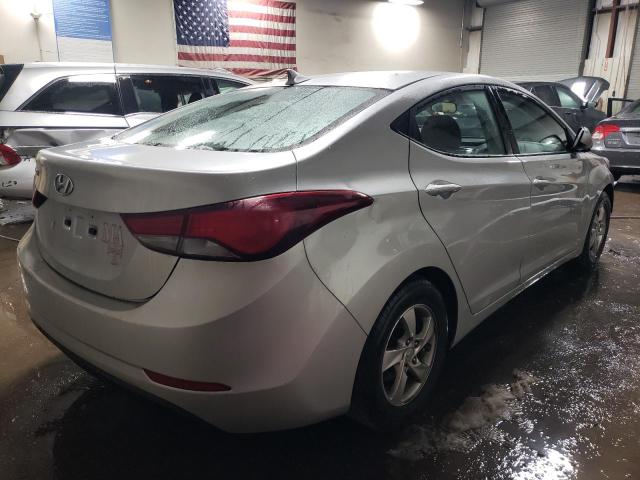 KMHDH4AE2FU227912 - 2015 HYUNDAI ELANTRA SE SILVER photo 3