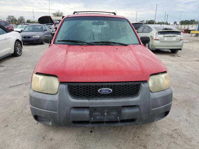 1FMYU01141KA46303 - 2001 FORD ESCAPE XLS RED photo 5