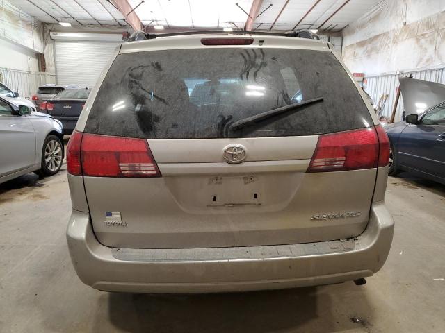 5TDZA22C55S250815 - 2005 TOYOTA SIENNA XLE SILVER photo 6