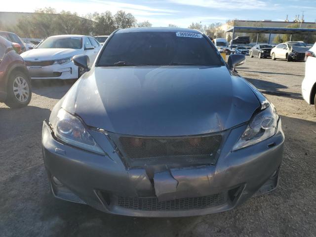 JTHBE5C2XC5030018 - 2012 LEXUS IS 350 GRAY photo 5