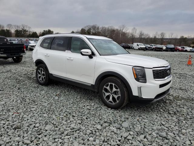 5XYP3DHC8MG103999 - 2021 KIA TELLURIDE EX WHITE photo 4