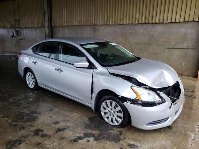 3N1AB7AP5EY310826 - 2014 NISSAN SENTRA S SILVER photo 4