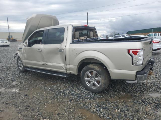 1FTEW1C59JFB01540 - 2018 FORD F150 SUPERCREW TAN photo 2