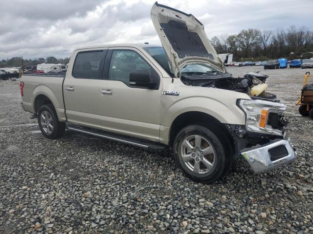 1FTEW1C59JFB01540 - 2018 FORD F150 SUPERCREW TAN photo 4