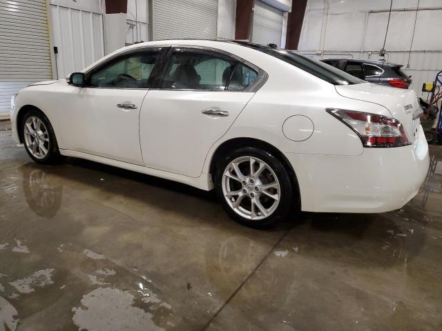 1N4AA5AP6EC483936 - 2014 NISSAN MAXIMA S WHITE photo 2