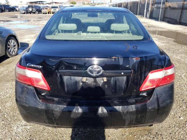 JTNBE46K273044726 - 2007 TOYOTA CAMRY CE BLACK photo 6