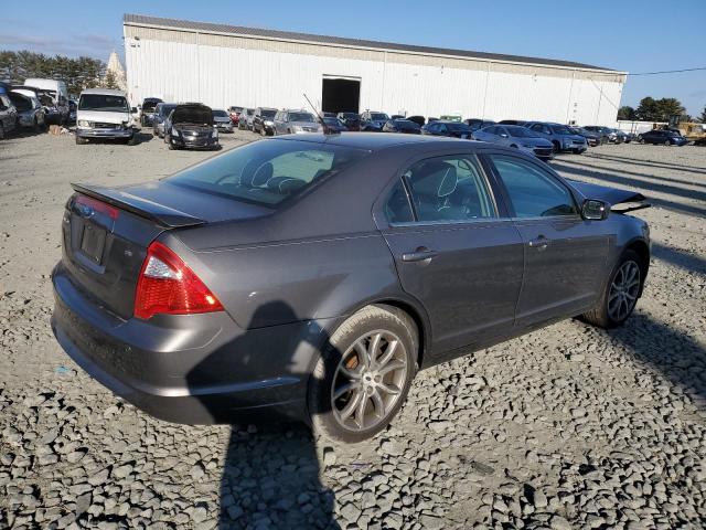 3FAHP0HA7CR183810 - 2012 FORD FUSION SE GRAY photo 3