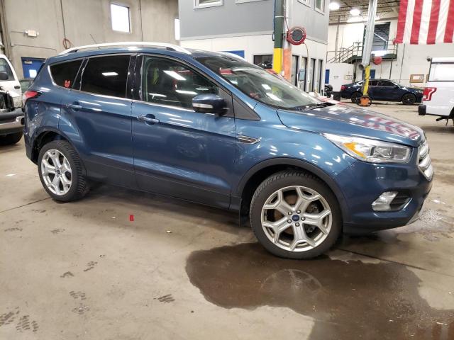 1FMCU9J99JUC84818 - 2018 FORD ESCAPE TITANIUM BLUE photo 4