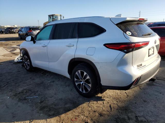 5TDGZRBH8LS034779 - 2020 TOYOTA HIGHLANDER XLE WHITE photo 2