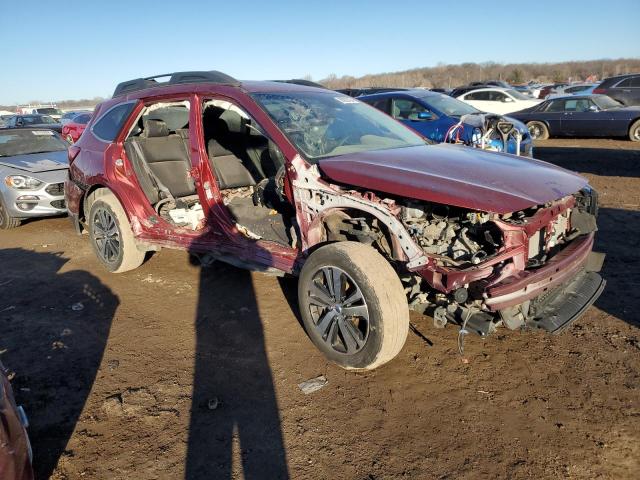 4S4BSANC6K3376615 - 2019 SUBARU OUTBACK 2.5I LIMITED MAROON photo 4