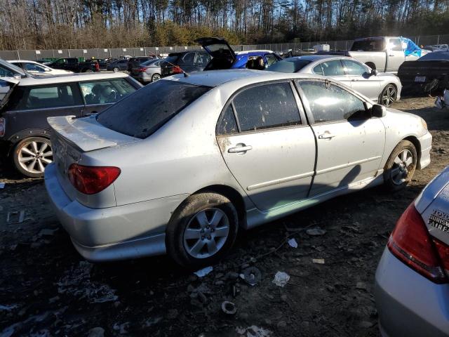 2T1BR32E18C869166 - 2008 TOYOTA COROLLA CE SILVER photo 3