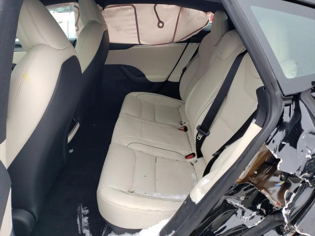 5YJSA1E62MF452287 - 2021 TESLA MODEL S Սև լուսանկար 10