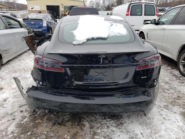 5YJSA1E62MF452287 - 2021 TESLA MODEL S Սև լուսանկար 6