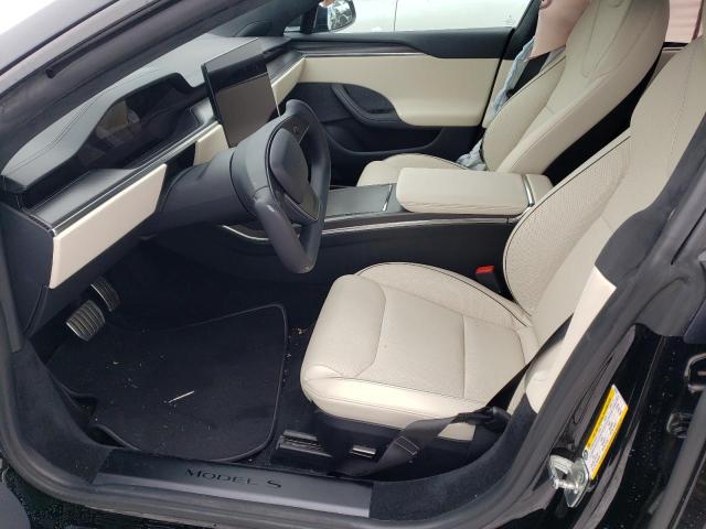 5YJSA1E62MF452287 - 2021 TESLA MODEL S Սև լուսանկար 7