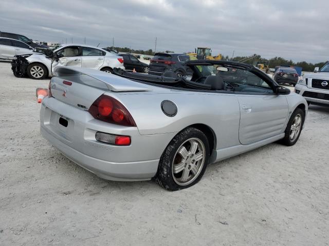 4A3AE85H01E097592 - 2001 MITSUBISHI ECLIPSE SPYDER GT SILVER photo 3