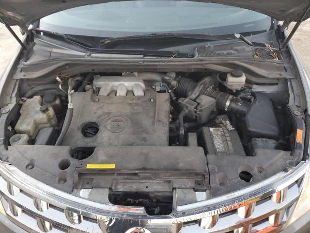 JN8AZ08W95W423512 - 2005 NISSAN MURANO SL SILVER photo 11