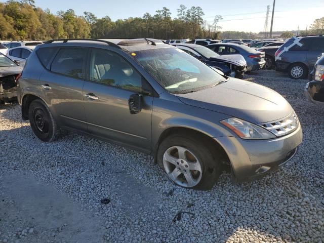 JN8AZ08W95W423512 - 2005 NISSAN MURANO SL SILVER photo 4