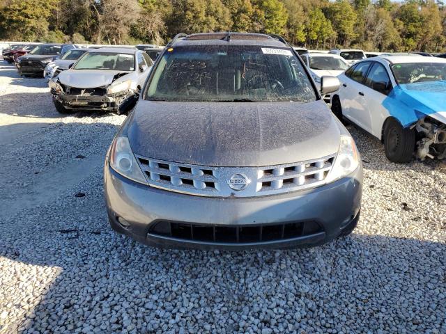 JN8AZ08W95W423512 - 2005 NISSAN MURANO SL SILVER photo 5