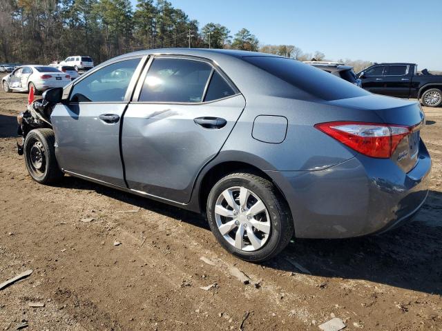 5YFBURHE4GP560007 - 2016 TOYOTA COROLLA L BLUE photo 2