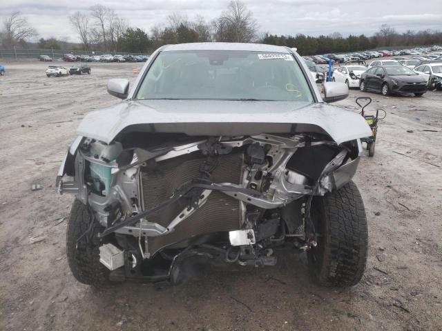 5TFAX5GN8KX148745 - 2019 TOYOTA TACOMA DOUBLE CAB 银色 照片 5