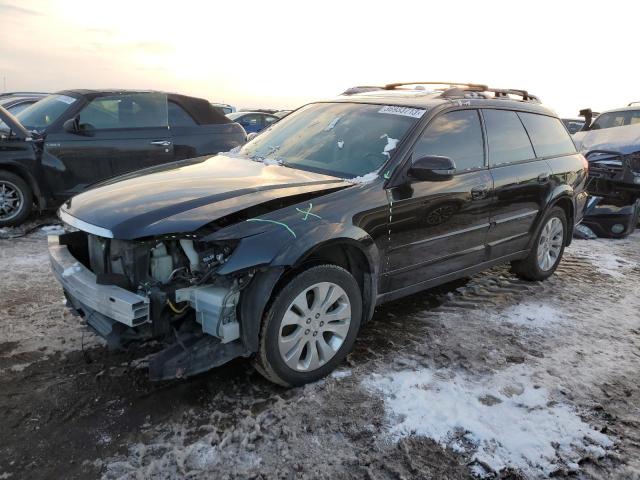 4S4BP86C484330003 - 2008 SUBARU OUTBACK 3.0R LL BEAN BLACK photo 1