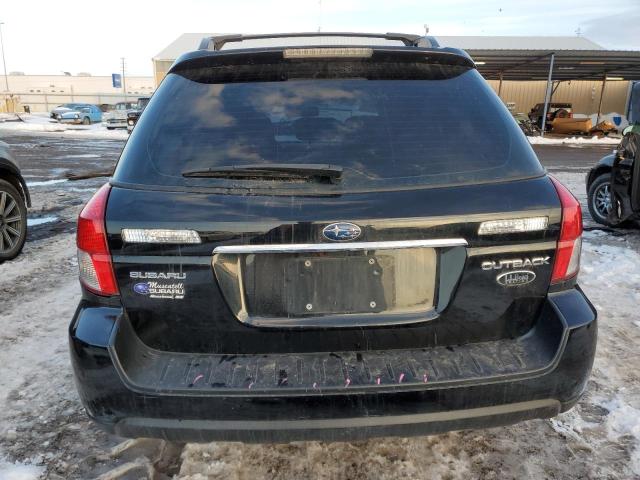 4S4BP86C484330003 - 2008 SUBARU OUTBACK 3.0R LL BEAN BLACK photo 6