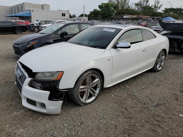 WAUCVAFR8BA050455 - 2011 AUDI S5 PREMIUM PLUS WHITE photo 1