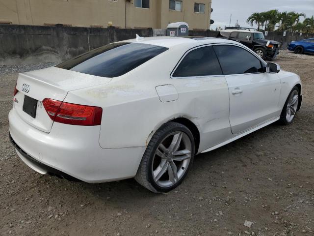 WAUCVAFR8BA050455 - 2011 AUDI S5 PREMIUM PLUS WHITE photo 3