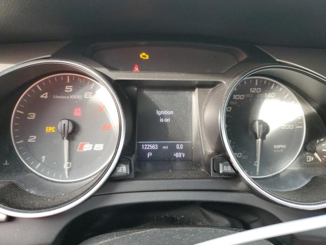 WAUCVAFR8BA050455 - 2011 AUDI S5 PREMIUM PLUS თეთრი ფოტო 9