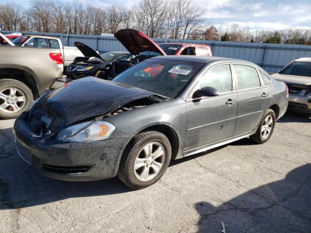 2G1WA5E3XE1175495 - 2014 CHEVROLET IMPALA LIM LS BLACK photo 1