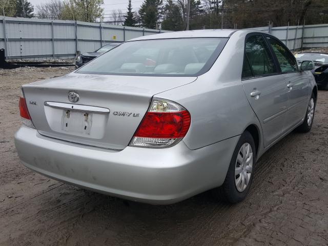 4T1BE32K75U538832 - 2005 TOYOTA CAMRY LE  photo 4