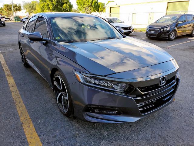 1HGCV2F33KA006594 - 2019 HONDA ACCORD SPORT  photo 1