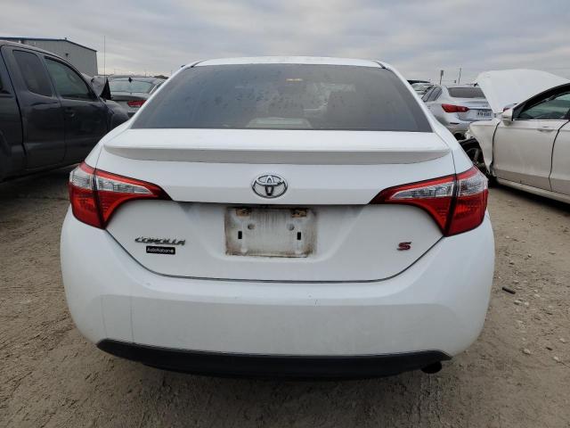 5YFBURHE5FP211808 - 2015 TOYOTA COROLLA L WHITE photo 6