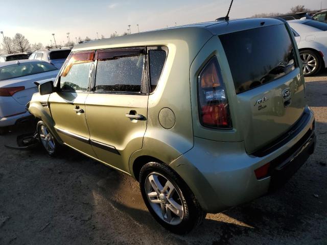 KNDJT2A22B7312287 - 2011 KIA SOUL + GREEN photo 2