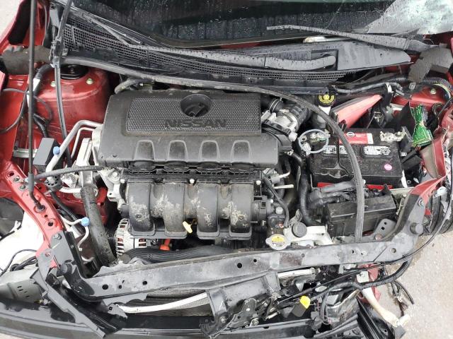 3N1AB7AP3KY374049 - 2019 NISSAN SENTRA S RED photo 11