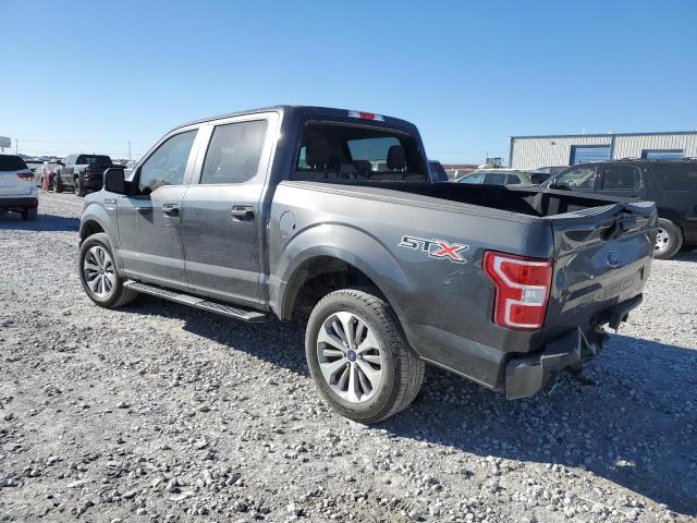 1FTEW1C58JKG02748 - 2018 FORD F150 SUPER GRAY photo 2