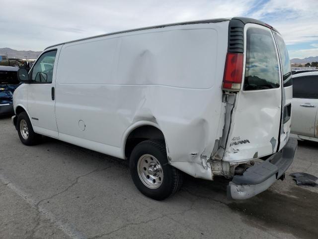 1GTEG15W411132064 - 2001 GMC SAVANA G1500 WHITE photo 2