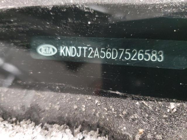 KNDJT2A56D7526583 - 2013 KIA SOUL GOLD photo 13