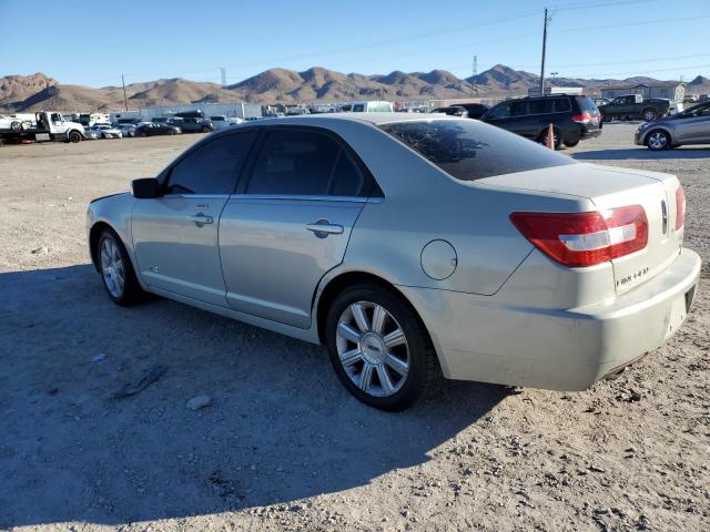 3LNHM28T87R636110 - 2007 LINCOLN MKZ SILVER photo 2