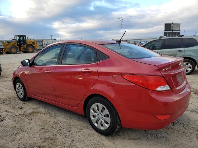 KMHCT4AE6GU114928 - 2016 HYUNDAI ACCENT SE RED photo 2