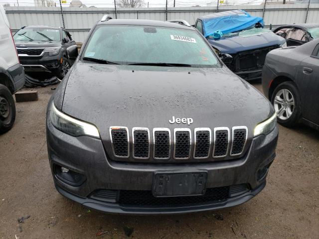 1C4PJLLB4KD265123 - 2019 JEEP CHEROKEE LATITUDE PLUS GRAY photo 5