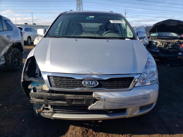 KNDMG4C78C6502642 - 2012 KIA SEDONA LX SILVER photo 5