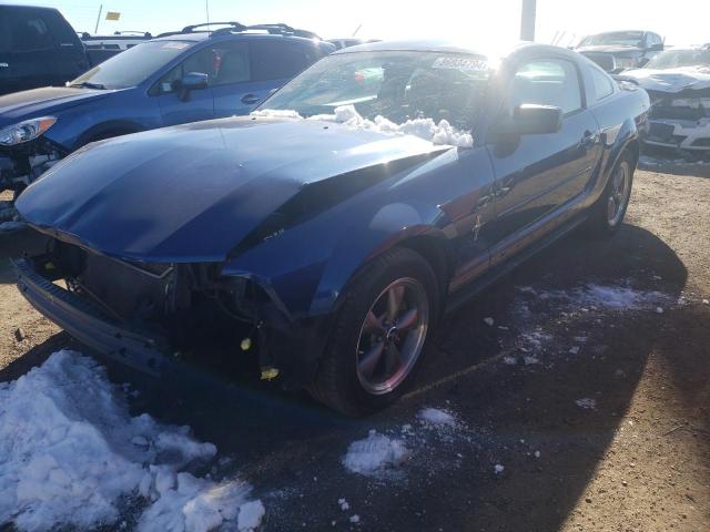 1ZVHT80N165146243 - 2006 FORD MUSTANG BLUE photo 1