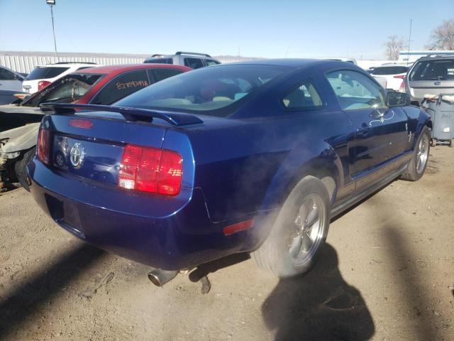 1ZVHT80N165146243 - 2006 FORD MUSTANG BLUE photo 3