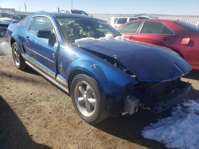 1ZVHT80N165146243 - 2006 FORD MUSTANG BLUE photo 4