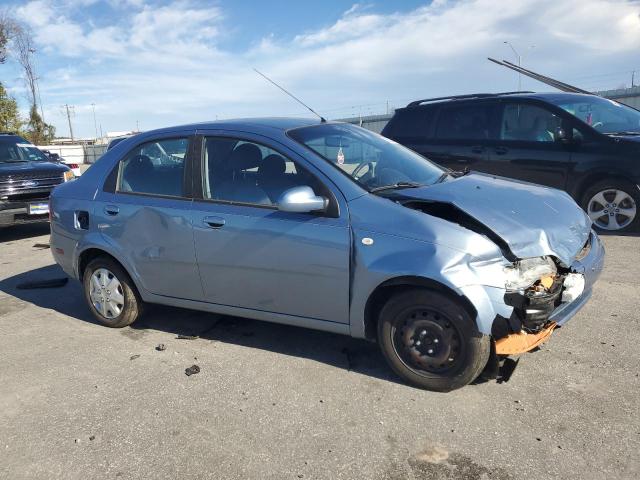 KL1TD56686B567958 - 2006 CHEVROLET AVEO BASE BLUE photo 4